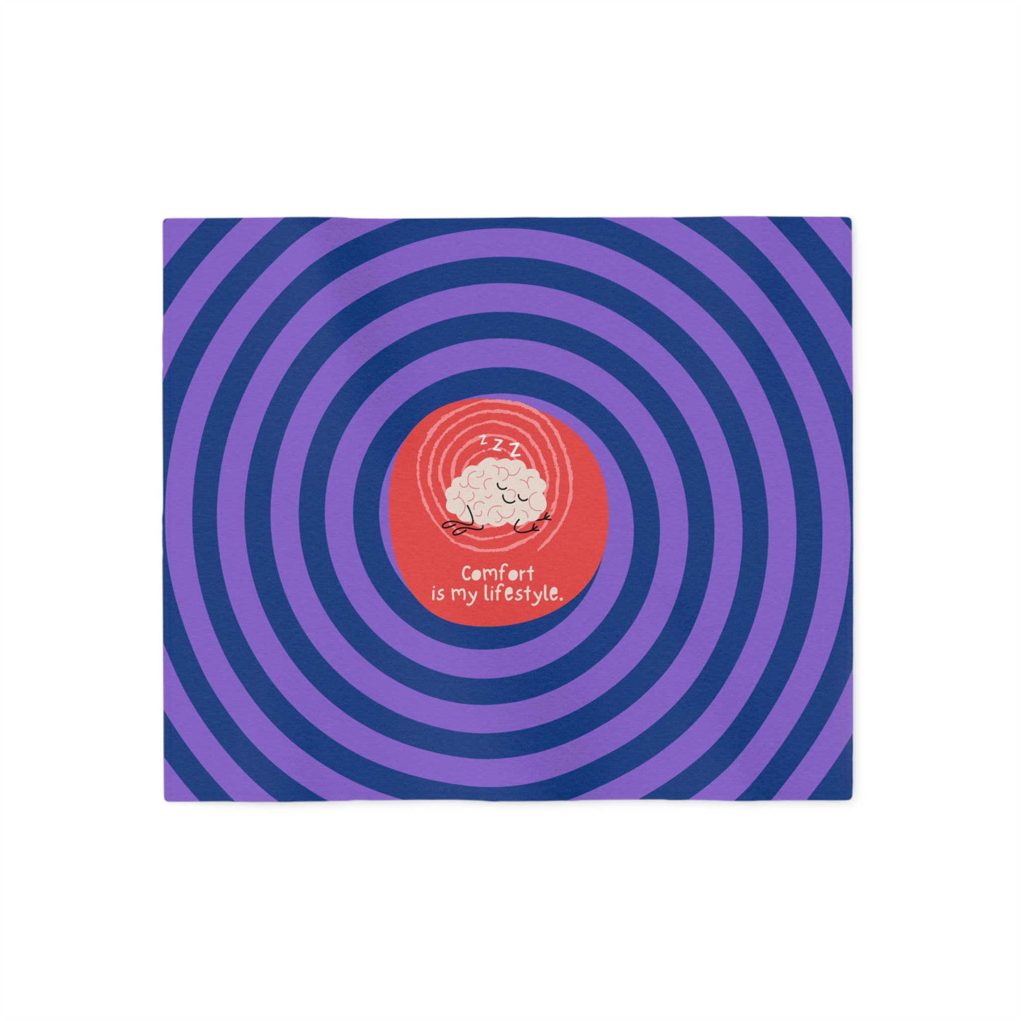 Cozy Sweatshirt Blanket - "Comfort is My Lifestyle"