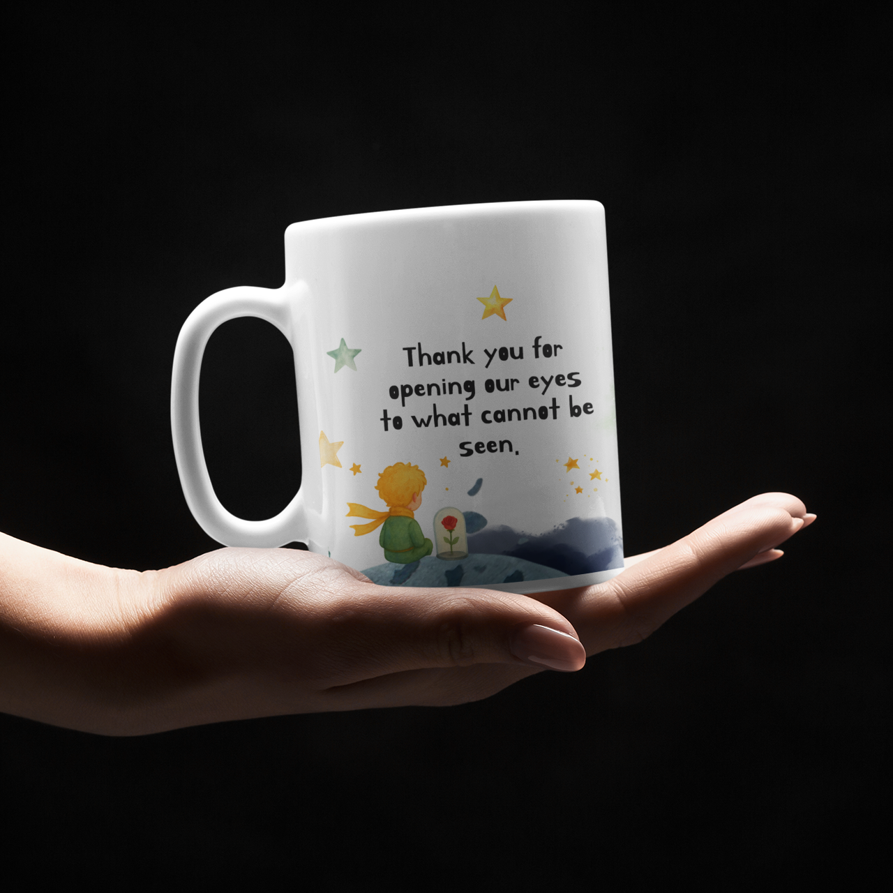 "Thank you for opening our eyes" Ceramic Mug (11oz)