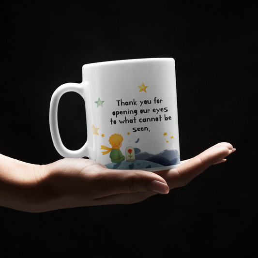 "Thank you for opening our eyes" Ceramic Mug (11oz)